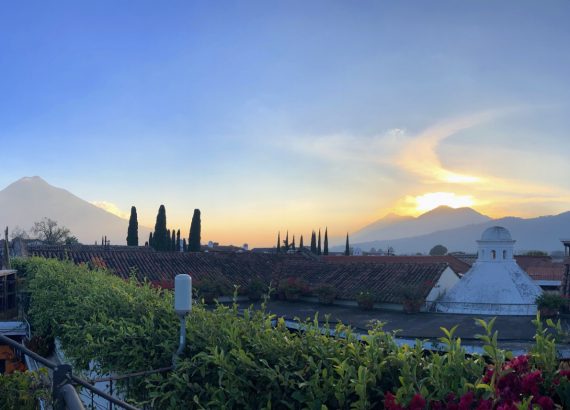 Ausblick vom Café Estudio