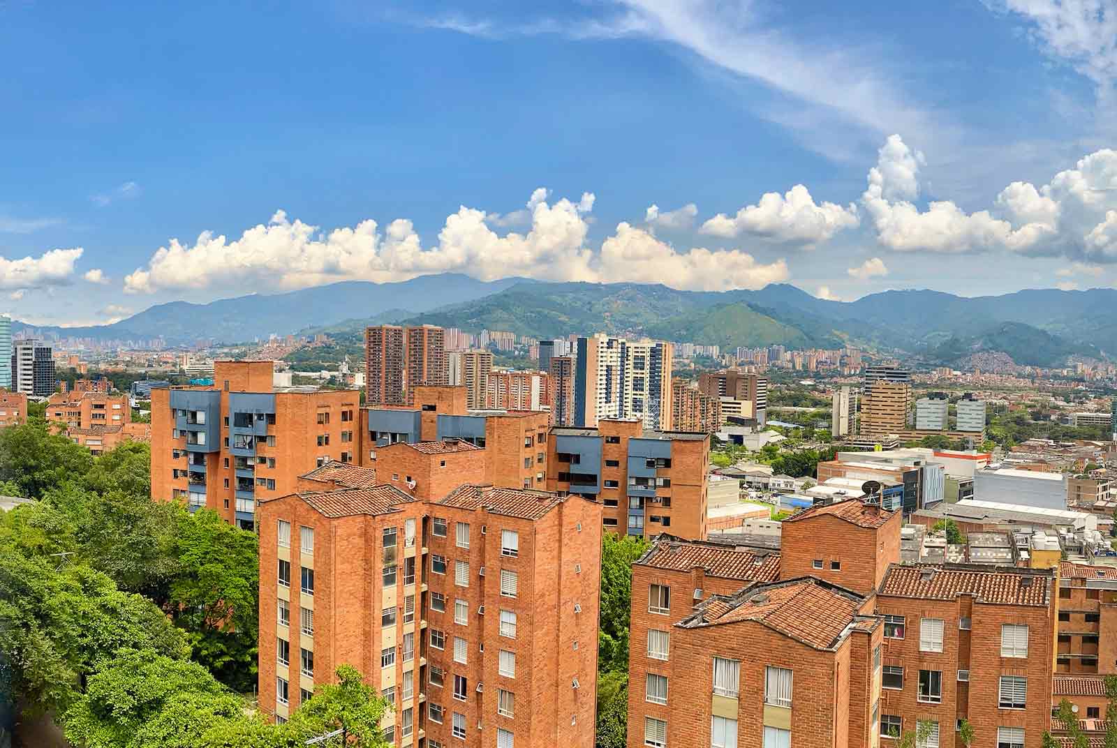 Ausblick Airbnb in Medellín
